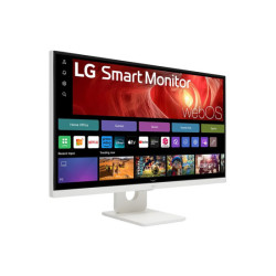 LG 27U731SA-W 27p Smart Monitor UHD IPS WebOS 60Hz 5ms 350cd/m2 HDMI2.1x2 USB C PD 65W redeal.fr