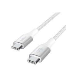 BELKIN Boost Charge 240w USB-C to USB-C Cable 1M White redeal.fr