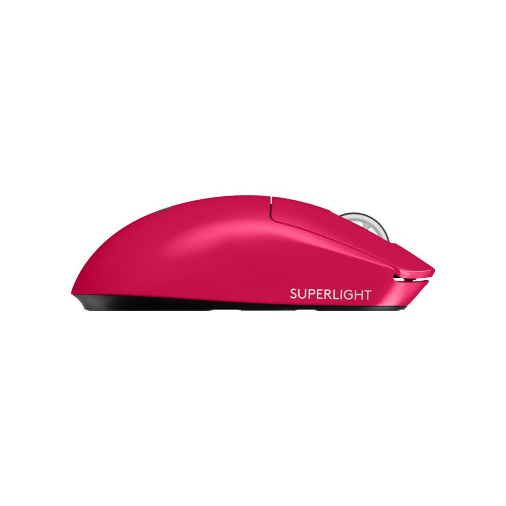 LOGITECH G PRO X SUPERLIGHT 2 Mouse gaming optical 5 buttons wireless 2.4 GHz USB LIGHTSPEED receiver pink redeal.fr