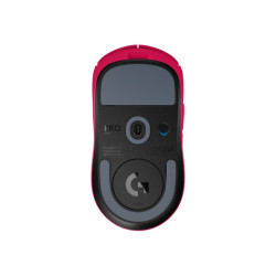 LOGITECH G PRO X SUPERLIGHT 2 Mouse gaming optical 5 buttons wireless 2.4 GHz USB LIGHTSPEED receiver pink redeal.fr