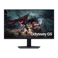 SAMSUNG ODYSSEY G5 - LS27DG500  27p 180Hz -Ecran gaming- WQHD 2560x1440 -  IPS - 1ms - HDR400 - 350cd/m² - 2500 :1 -HDMI -DP