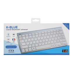 TNB K-BLUE Bluetooth 3.0 Keyboard Compact And Slim Bluetooth Keyboard 78 Keys Designed To Connect To Computers And Tablets