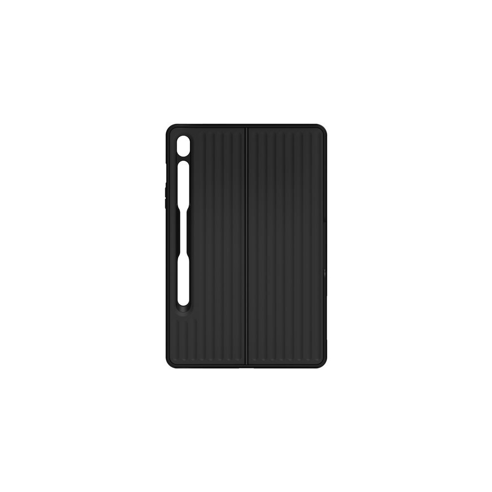 SAMSUNG Reinforced back cover with stand function Black redeal.fr