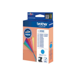 BROTHER LC-223 cartouche d encre cyan capacité standard 550 pages pack de 1