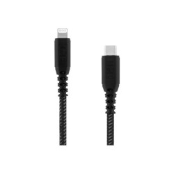 TNB XTREMWORK USB-C/Lightning Cable 1.5m Black/Grey redeal.fr