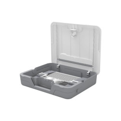 FELLOWES Storage Case Breyta White redeal.fr