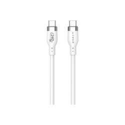 TARGUS HYPER 2M Silicone 240W USB-C Charging Cable - White redeal.fr