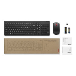 LENOVO Essential Wireless Combo Keyboard & Mouse Gen2 Black French 189 redeal.fr