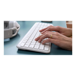 LOGITECH Signature Slim Wireless Keyboard K950 - Off White - CENTRAL-419 (FR) redeal.fr