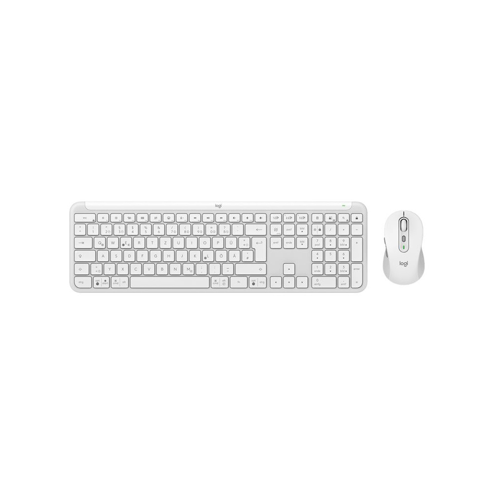 LOGITECH Signature Slim Combo MK950 - Off White - CENTRAL-419 (FR) redeal.fr
