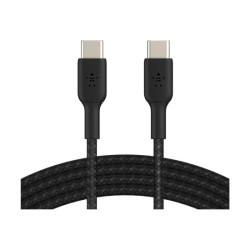 BELKIN BOOST CHARGE USB-C to USB-C Cable Braided 2m Black redeal.fr