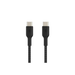 BELKIN BOOST CHARGE USB-C to USB-C Cable Braided 2m Black redeal.fr