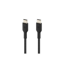 BELKIN BOOST CHARGE USB-C to USB-C Cable Braided 2m Black redeal.fr