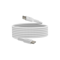 BELKIN BOOST CHARGE USB-C to USB-C Cable Braided 2m White redeal.fr
