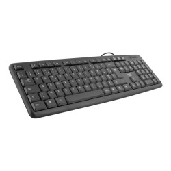TNB BRIDGE - Wired mouse + keyboard AZERTY- black (FR) redeal.fr