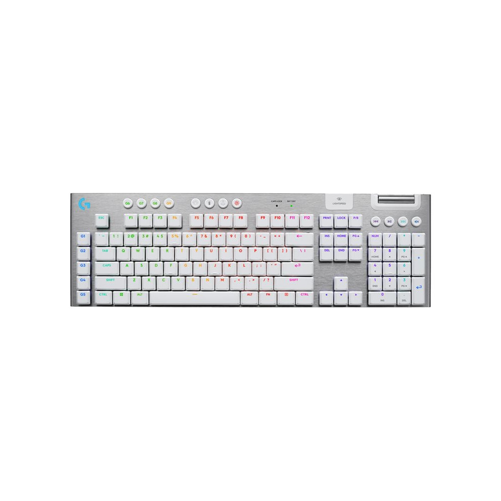 LOGITECH G915 X LIGHTSPEED Wireless Gaming Keyboard White (FR) redeal.fr