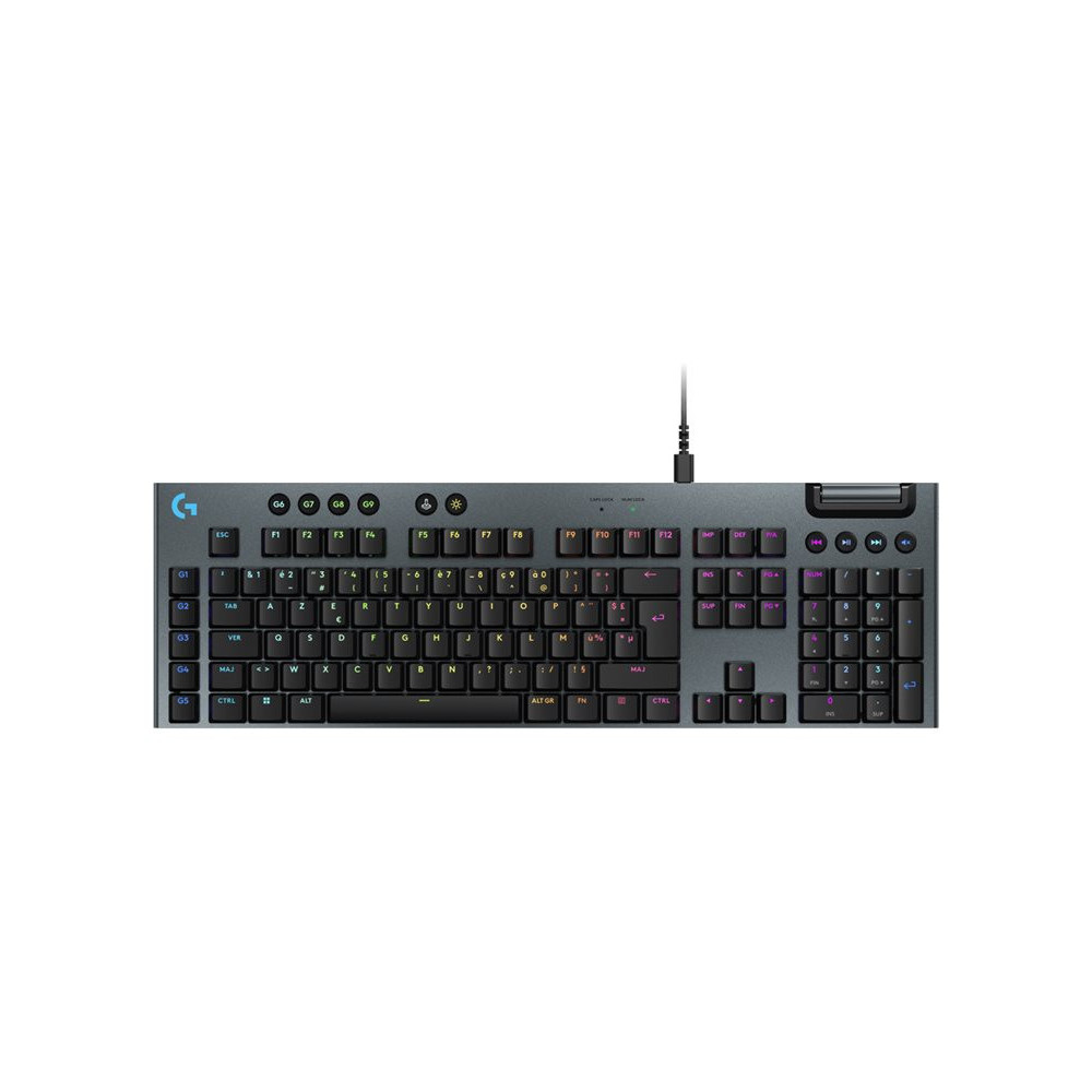LOGITECH G915 X Wired Gaming Keyboard Black (FR) redeal.fr
