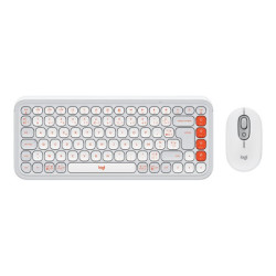 LOGITECH POP ICON COMBO - OFF WHITE (FR) redeal.fr