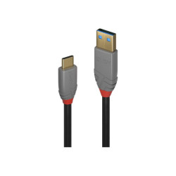 LINDY 3m USB 3.2 Type A to C Cable 5A PD Anthra Line redeal.fr