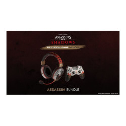 LEXIP X UBISOFT ASSASSINS CREED SHADOWS COFFRET ASSASSIN JEU PC CASQUE MANETTE redeal.fr