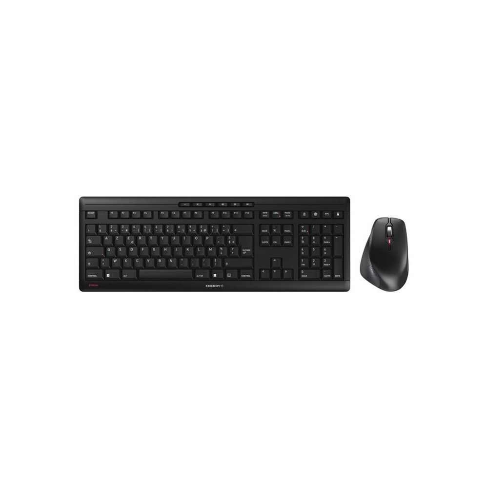 CHERRY Stream Desktop Comfort Wireless Keyboard and Mouse (FR) redeal.fr