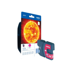 BROTHER LC-980 cartouche encre magenta capacité standard 5.5ml 260 pages 1-pack blister sans alarme