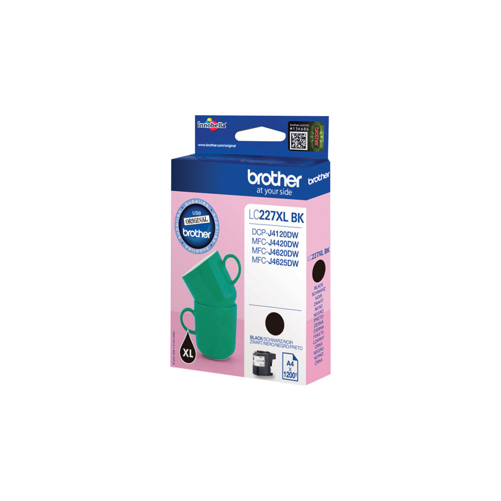 BROTHER LC-227XL cartouche d encre noir et tricolore haute capacité 1-pack blister sans alarme