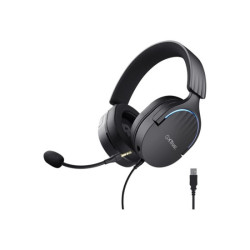 TRUST Casque micro FAYZO 7.1 USB pour PC & Console - Black redeal.fr