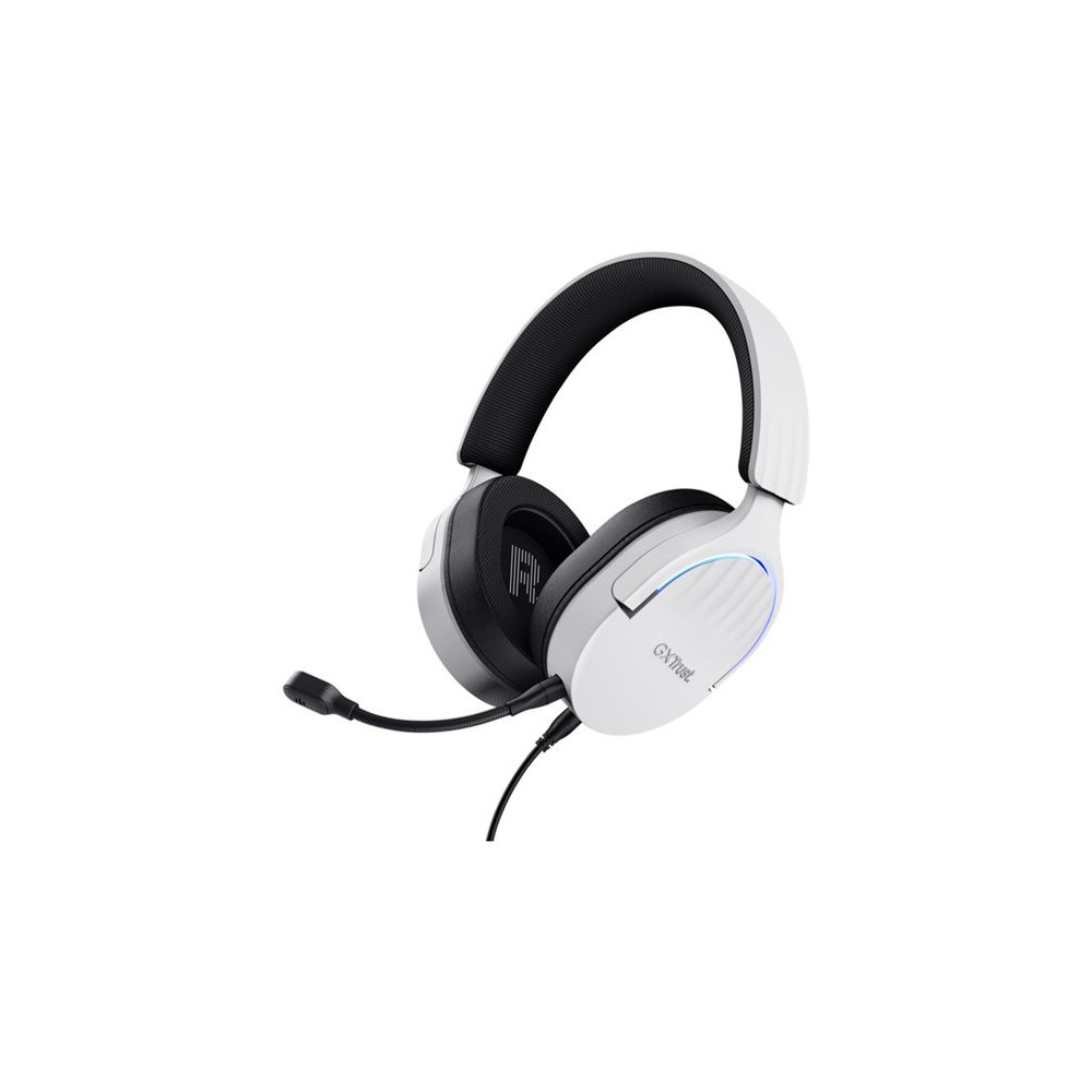 TRUST Casque micro FAYZO 7.1 USB pour PC & Console - White redeal.fr