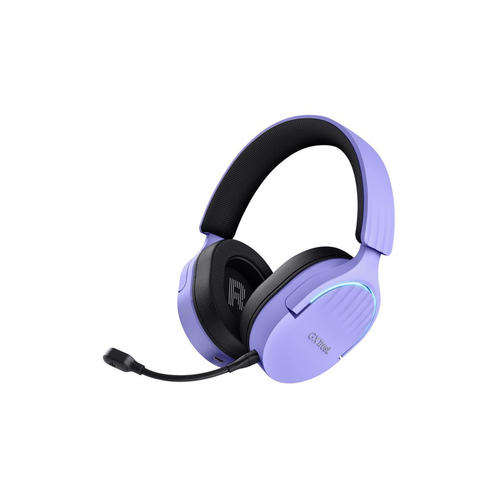 TRUST Casque gaming sans fil FAYZO DUAL Wireless - Purple redeal.fr