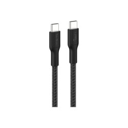 BELKIN USB-C TO USB-C 240W 2.0 BRAIDED PCR 3M BLACK redeal.fr