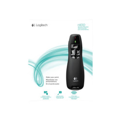 LOGITECH Wireless Presenter R400 Presentation remote control RF redeal.fr