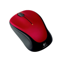 LOGITECH M235 Mouse optical wireless 2.4 GHz USB wireless receiver red redeal.fr