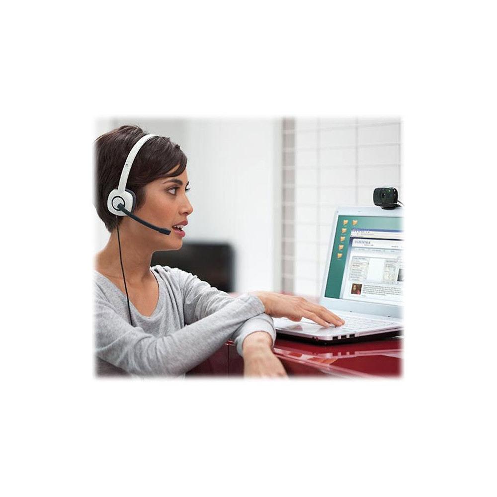 LOGITECH Stereo Headset H150 Headset on-ear wired coconut redeal.fr