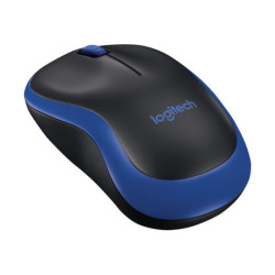 LOGITECH M185 Mouse optical wireless 2.4 GHz USB wireless receiver blue redeal.fr