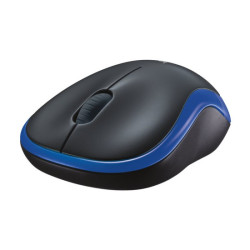 LOGITECH M185 Mouse optical wireless 2.4 GHz USB wireless receiver blue redeal.fr