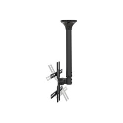 NEOMOUNTS FPMA-C400BLACK Support de plafond pour écran de 32-60p - h 64-104 cm redeal.fr