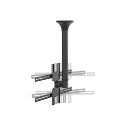 NEOMOUNTS FPMA-C400BLACK Support de plafond pour écran de 32-60p - h 64-104 cm redeal.fr