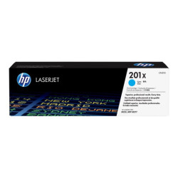 HP 201X original Toner cartridge CF401X cyan 2.300 pages high capacity