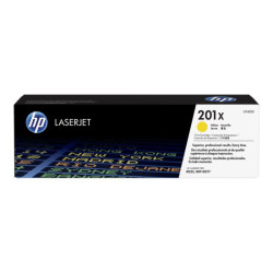 HP 201X original Toner cartridge CF402X yellow 2.300 pages high capacity