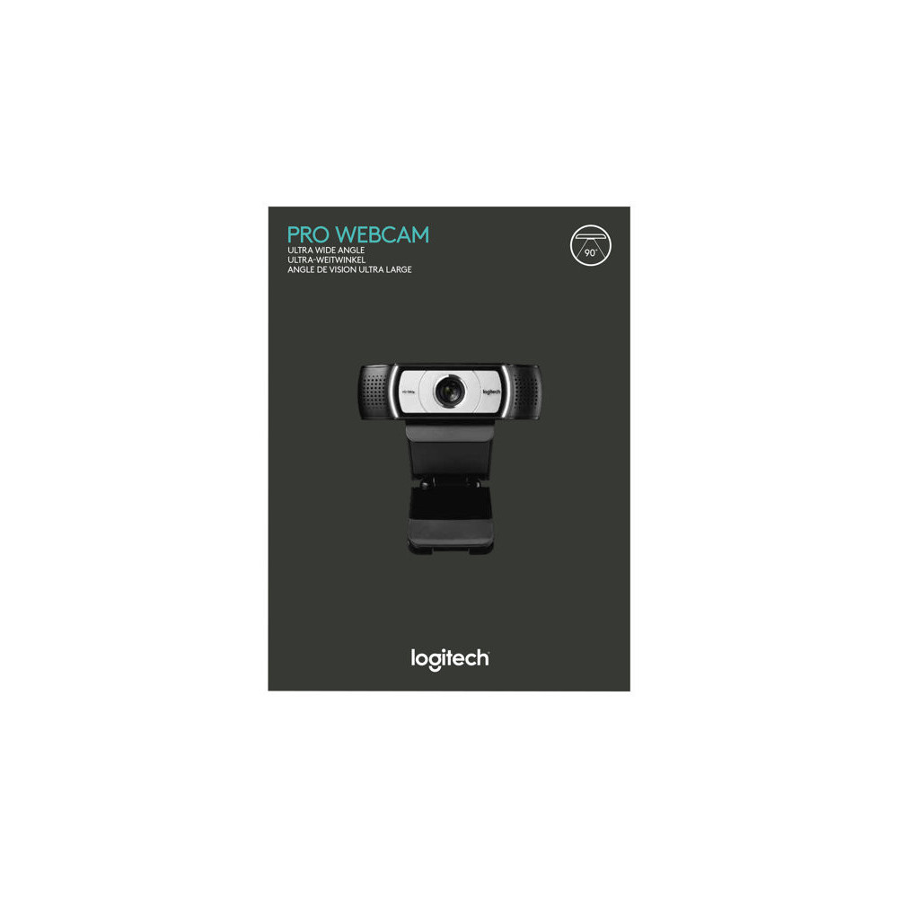 LOGITECH Webcam C930e Webcam colour 1920 x 1080 audio USB 2.0 H.264 redeal.fr