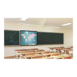 OPTOMA DS-1109PMG+ Ecran de Projection Manuel 16/10 146x234cm redeal.fr