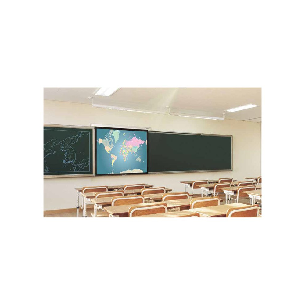 OPTOMA DS-1109PMG+ Ecran de Projection Manuel 16/10 146x234cm redeal.fr