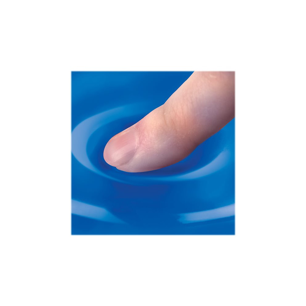 FELLOWES Tapis de souris - Repose-poignet Gel Crystal™ Bleu redeal.fr