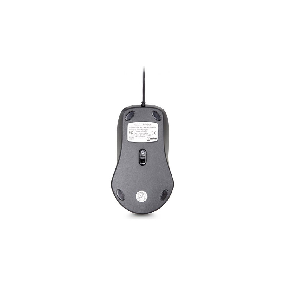 URBAN FACTORY BIG CRAZY MOUSE - Souris USB filaire 800dpi redeal.fr