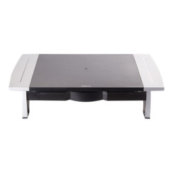 FELLOWES MONITOR RISER STAND FOR MONITOR BLACK SILVER redeal.fr