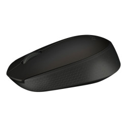 LOGITECH B170 Mouse optical 3 buttons wireless 2.4 GHz USB wireless receiver black redeal.fr