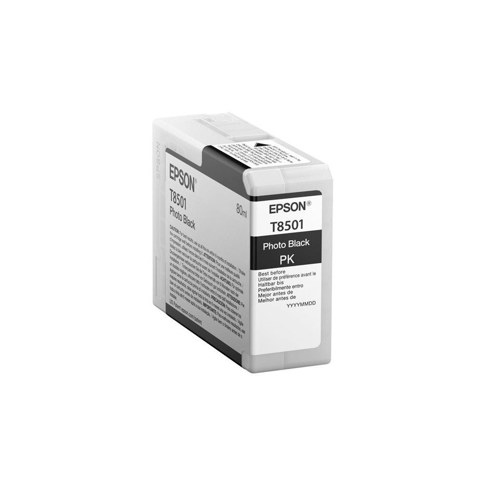 EPSON 5LB Singlepack Photo Black T850100 UltraChrome HD ink 80ml