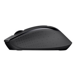 LOGITECH M330 SILENT PLUS Mouse 3 buttons wireless 2.4 GHz USB wireless receiver black redeal.fr