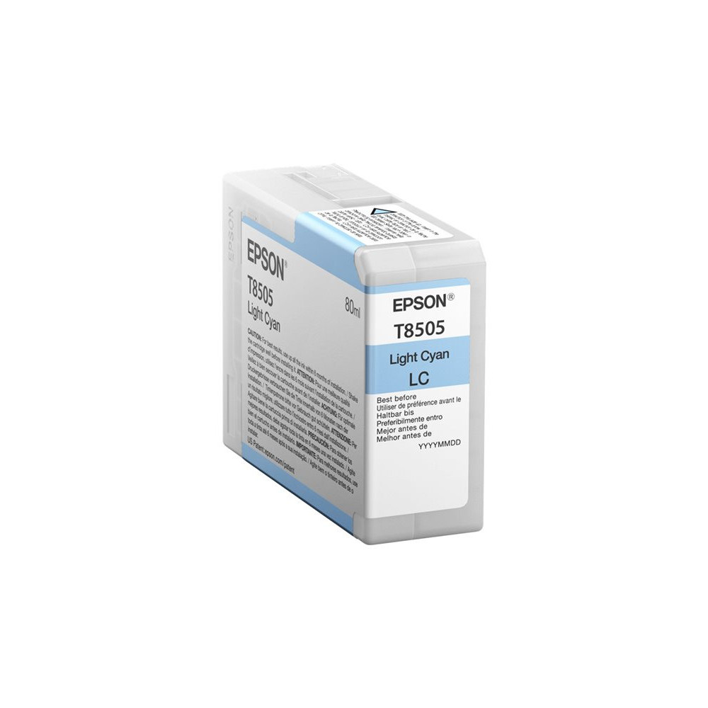 EPSON Singlepack Light Cyan T850500 UltraChrome HD ink 80ml